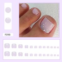 Sweet Pastoral Flower Plastic Nail Patches 1 Piece sku image 3