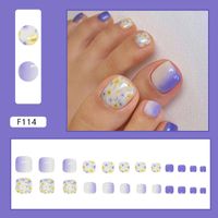 Sweet Pastoral Flower Plastic Nail Patches 1 Piece sku image 24