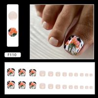 Sweet Pastoral Flower Plastic Nail Patches 1 Piece sku image 36
