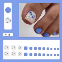 Sweet Pastoral Flower Plastic Nail Patches 1 Piece sku image 28