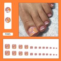 Sweet Pastoral Flower Plastic Nail Patches 1 Piece sku image 5