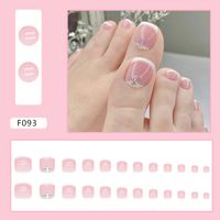 Sweet Pastoral Flower Plastic Nail Patches 1 Piece sku image 39