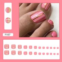 Sweet Pastoral Flower Plastic Nail Patches 1 Piece sku image 18