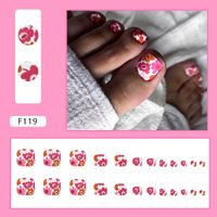 Sweet Pastoral Flower Plastic Nail Patches 1 Piece sku image 29
