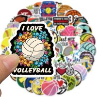 50 Ball Sports Collection Personalized Decoration Suitcase Notebook Stickers main image 2