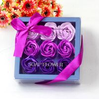Romantic Pastoral Rose Soap Flower Party Date Festival Bouquet sku image 12