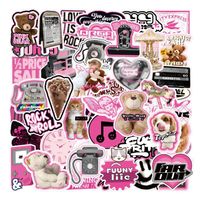 100  1 Piece Cat School Pvc Self-adhesive Cute Stickers sku image 9