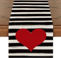 Valentine's Day Vacation Heart Shape Linen sku image 2