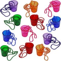 Style Simple Coupe Couleur Unie Plastique Fête Carnaval Ornements Suspendus main image 5