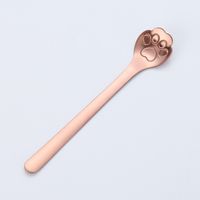 Cute Cat Stainless Steel Spoon 1 Piece sku image 6