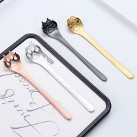 Cute Cat Stainless Steel Spoon 1 Piece main image 4