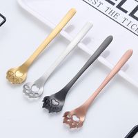 Cute Cat Stainless Steel Spoon 1 Piece main image 3