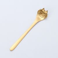 Cute Cat Stainless Steel Spoon 1 Piece sku image 9