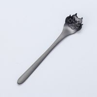 Cute Cat Stainless Steel Spoon 1 Piece sku image 15