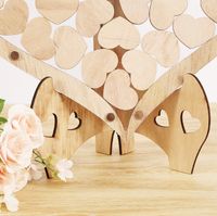 Valentine's Day Simple Style Heart Shape Wood Banquet Party Decorative Props main image 5