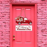 Valentine's Day Cute Letter Wood Hanging Ornaments main image 5