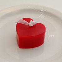 Día De San Valentín Romántico Forma De Corazón Parafina Vela Aromática sku image 1