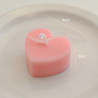Valentine's Day Romantic Heart Shape Paraffin Scented Candle sku image 2
