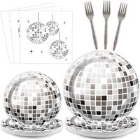 Fashion Disco Ball Paper Party Tableware sku image 12