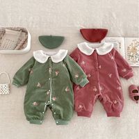 Cute Cartoon Cotton Baby Rompers main image 2