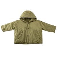 Sports Solid Color Cotton Boys Outerwear main image 3