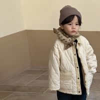 Cute Solid Color Polyester Boys Outerwear sku image 10