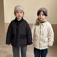 Cute Solid Color Polyester Boys Outerwear main image 1