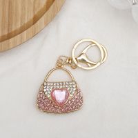 Lady Bag Zinc Alloy Diamond Women's Bag Pendant Keychain sku image 3