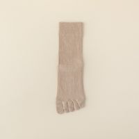 Women's Simple Style Solid Color Cotton Crew Socks A Pair sku image 9