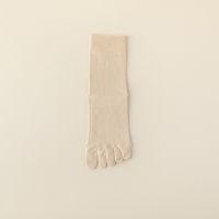 Women's Simple Style Solid Color Cotton Crew Socks A Pair sku image 10
