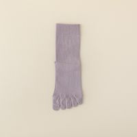 Femmes Style Simple Couleur Unie Coton Crew Socks Une Paire sku image 6