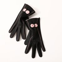 Women's Simple Style Commute Solid Color Gloves 1 Pair sku image 3