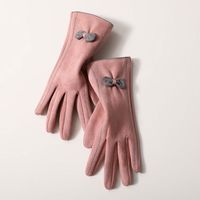 Women's Simple Style Commute Solid Color Gloves 1 Pair sku image 4