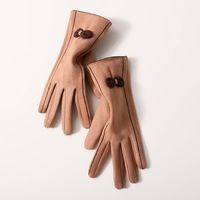 Women's Simple Style Commute Solid Color Gloves 1 Pair sku image 2