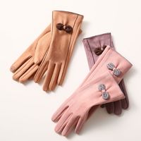 Women's Simple Style Commute Solid Color Gloves 1 Pair main image 1
