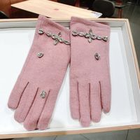 Women's Preppy Style Japanese Style Sweet Solid Color Gloves 1 Pair sku image 2