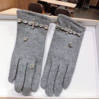 Women's Preppy Style Japanese Style Sweet Solid Color Gloves 1 Pair sku image 4