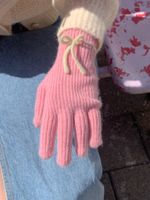 Women's Preppy Style Sweet Solid Color Gloves 1 Pair main image 1