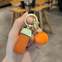Cute Fruit Pu Leather Unisex Bag Pendant Keychain sku image 34
