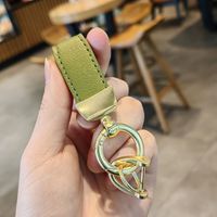 Cute Fruit Pu Leather Unisex Bag Pendant Keychain sku image 3