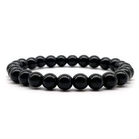 Simple Style Solid Color Natural Stone Beaded Bracelets main image 2