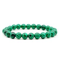 Simple Style Solid Color Natural Stone Beaded Bracelets sku image 4