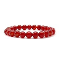 Simple Style Solid Color Natural Stone Beaded Bracelets sku image 8