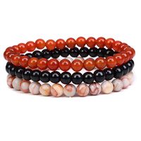 Ethnischer Stil Mehrfarbig Achat Perlen Armbänder sku image 5