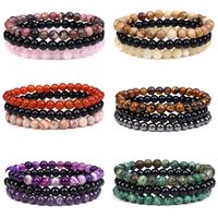 Ethnic Style Multicolor Agate Beaded Bracelets main image 1