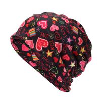 Unisex Cute Heart Shape Eaveless Beanie Hat main image 5