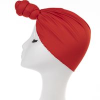 Women's Basic Solid Color Eaveless Beanie Hat sku image 1
