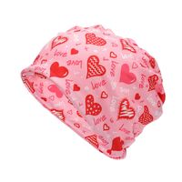 Unisex Cute Heart Shape Eaveless Beanie Hat main image 4