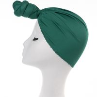 Women's Basic Solid Color Eaveless Beanie Hat sku image 8