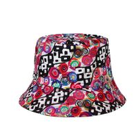 Women's Streetwear Color Block Big Eaves Bucket Hat sku image 1